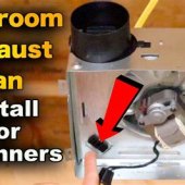 How To Install A Bathroom Fan With Light And Heater