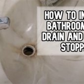 How To Install Plug In Bathroom Sink