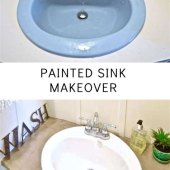 How To Repaint Your Bathroom Sink