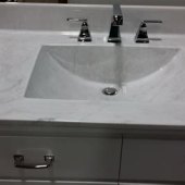 Square Countertop Bathroom Sink